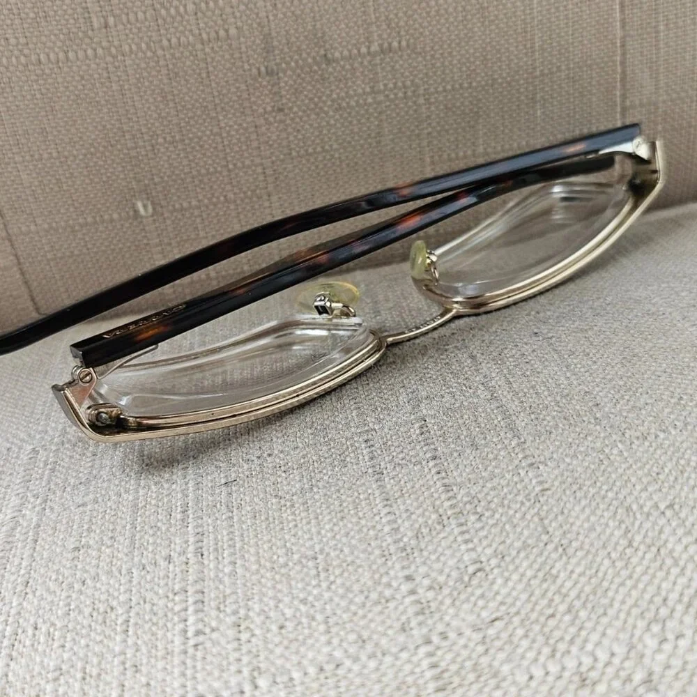 Carrera youth Eyeglasses Frame Brown/Gold Tone CA7605 Eye Wear Glasses